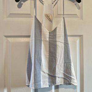 Striped Cropped Tank